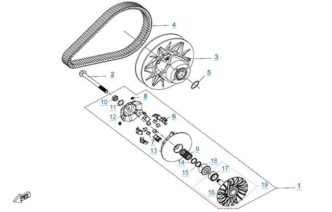 ВАРИАТОР В СБОРЕ — схема