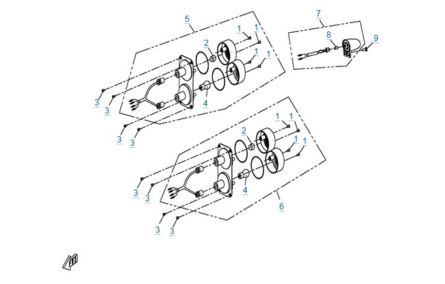 ВНЕШНИЕ СВЕТОВЫЕ ПРИБОРЫ 3 — схема