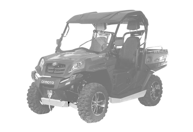 CFMOTO защита днища (алюминий) U800-3